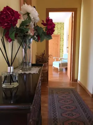 Zona de estar de Casa Marian Villanua