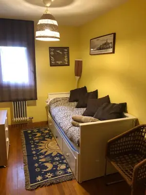 Zona de estar de Casa Marian Villanua