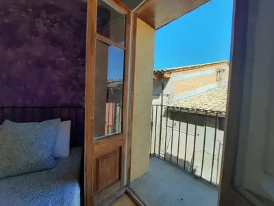 Un balcón o terraza de Casa Rural CAL ROCCO Porta del Pirineu