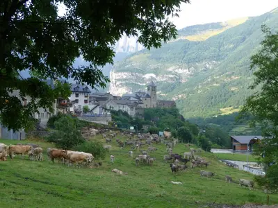 Paisaje cerca de este hotel