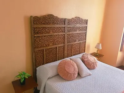 Cama o camas de una habitación en Ronda del Castillo