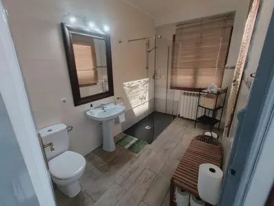Un baño de La Posada de San Marcial