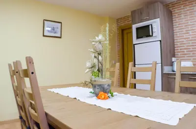 Una televisión o centro de entretenimiento en Casa Taragaña