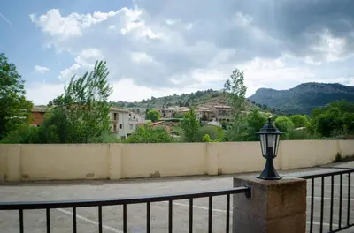 Vista general de una montaña o vista desde el apartamento
