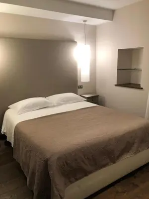 Cama o camas de una habitación en Apartament Casa Rey