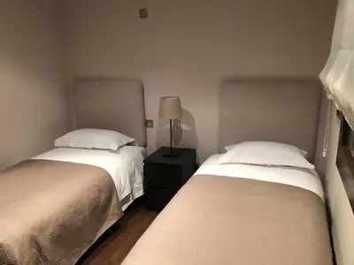 Cama o camas de una habitación en Apartament Casa Rey