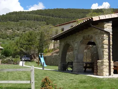 Paisaje cerca of this country house