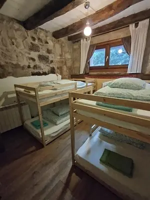 Cama o camas de una habitación en MARILLUNA aixoplucrural