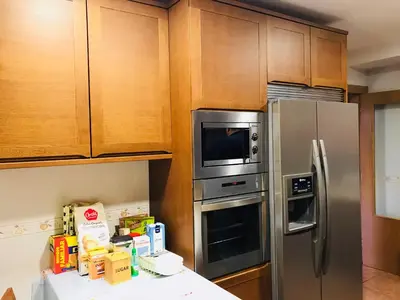 Una cocina o zona de cocina en Puerta de Sobrarbe - Torreciudad