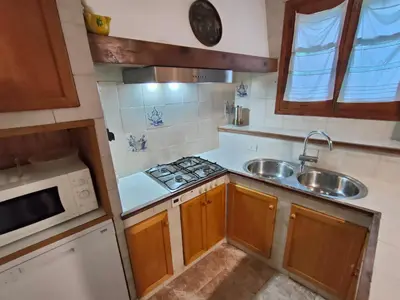 Una cocina o zona de cocina en Casa Burgués