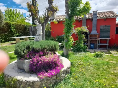 Jardín al aire libre en El Campo