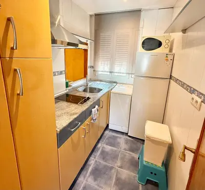 Una cocina o zona de cocina en Apartamento Universidad-hospital