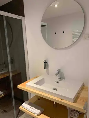 Un baño de La Pomera