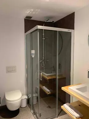 Un baño de La Pomera