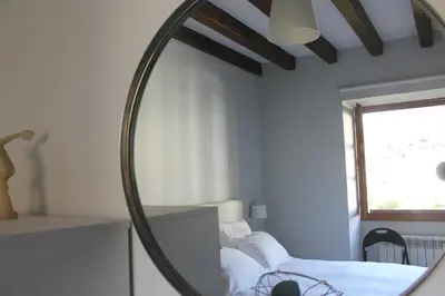 Cama o camas de una habitación en Aritza Apartamentos Turísticos Rurales