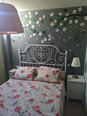 Cama o camas de una habitación en Piso La Torre