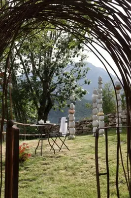 Paisaje cerca of this country house