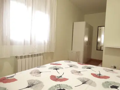 Cama o camas de una habitación en Apartamento del Rosario
