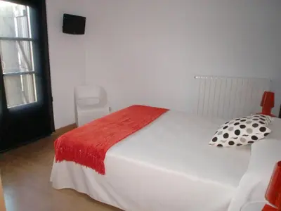 Cama o camas de una habitación en El Mirador de Ainsa