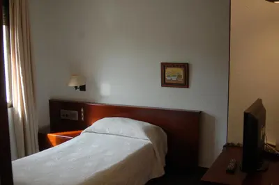 Cama o camas de una habitación en Hotel Betriu