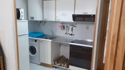 Una cocina o zona de cocina en PASEO DE LOS AYERBE Nº5