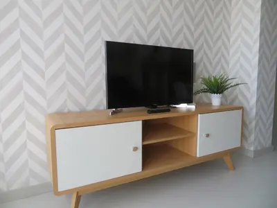 Una televisión o centro de entretenimiento en Alcañiz Flats II