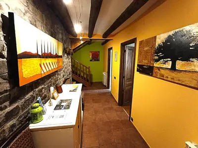 Una cocina o zona de cocina en Casa Pirinea Ordesa