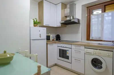 Una cocina o zona de cocina en Casa Maza Apartamentos