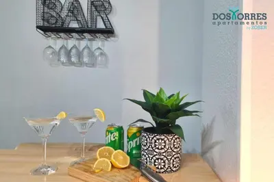 Bebidas en Dos Torres Bárbol - Jacuzzi privado