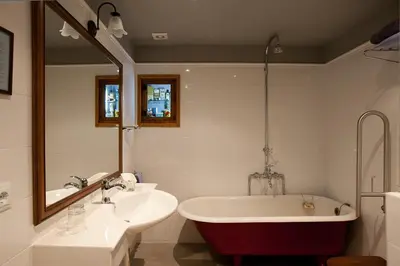 Un baño de Casa Leonardo