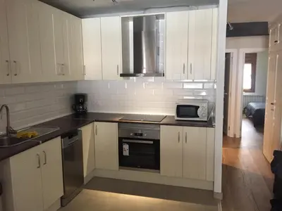 Una cocina o zona de cocina en Apartamento Vielha