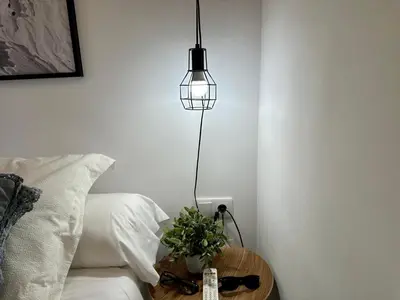 Cama o camas de una habitación en Apartamento Socotor, céntrico, vistas , garaje y Wifi