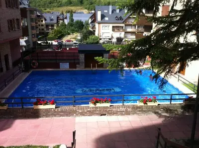 Piscina en o cerca de Eraclau - Eth Slalom en Sapporo Vielha