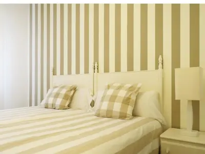 Cama o camas de una habitación en Pension Mayte