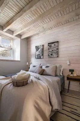 Cama o camas de una habitación en Baqueira-Beret ERA CABANA, Salardu+Parking Val de Ruda