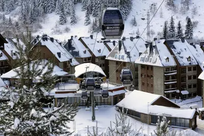 Baqueira-Beret ERA CABANA, Salardu+Parking Val de Ruda en invierno