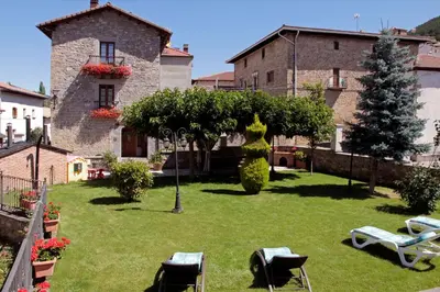 Jardín al aire libre en Casa Rural Juliana
