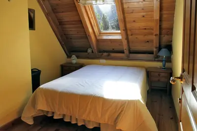 Cama o camas de una habitación en Salardu magnifica casa