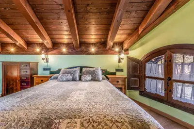 Cama o camas de una habitación en Apartamentos Casa Rivera