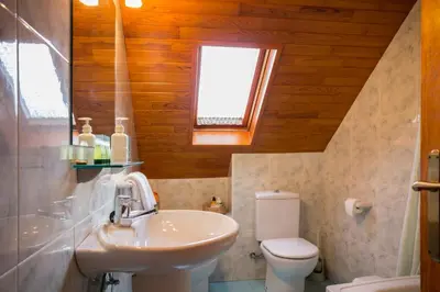 Un baño de Casa rural Lucuj