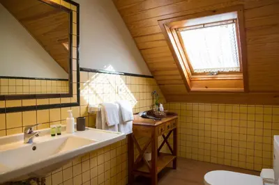 Un baño de Casa rural Lucuj