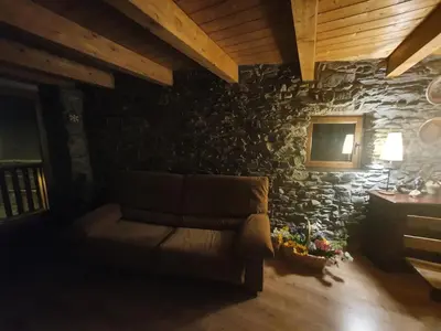 Zona de estar de Casa Garrabet