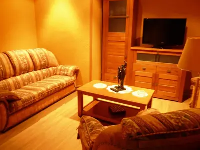 Zona de estar de Apartamento Turístico Guara Casa Castro
