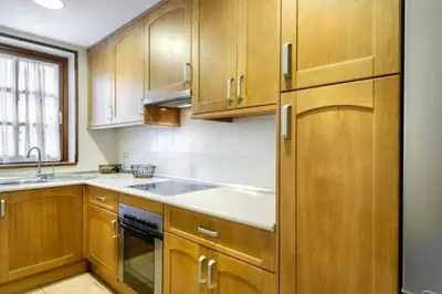 Una cocina o zona de cocina en Unifamiliar El Pueyo de Jaca, Panticosa