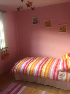 Cama o camas de una habitación en Unifamiliar El Pueyo de Jaca, Panticosa