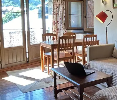 Zona de estar de Apartamento Centro Tahull Y Parking Gratis, El Rinconcito Rural