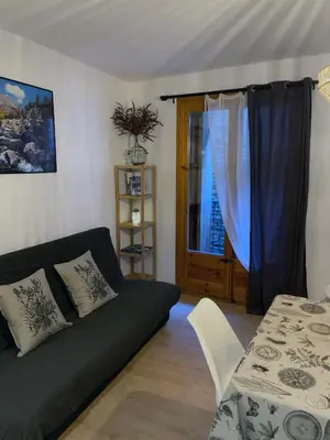 Zona de estar de Apartaments Albiñana