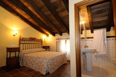 Cama o camas de una habitación en Las Ollerias