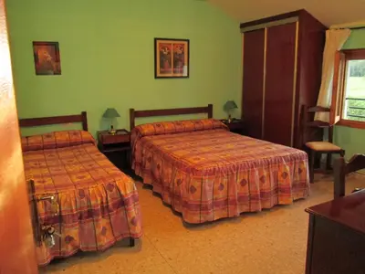 Cama o camas de una habitación en Pinarillos