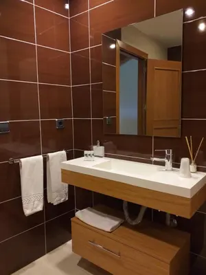 Un baño de Les Flors - Hotel Rural & Cabanyes